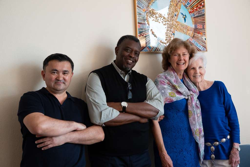 Sugar Land Mayor Joins Local Kazakh Community in Celebrating Loyal Regular's 90th Birthday