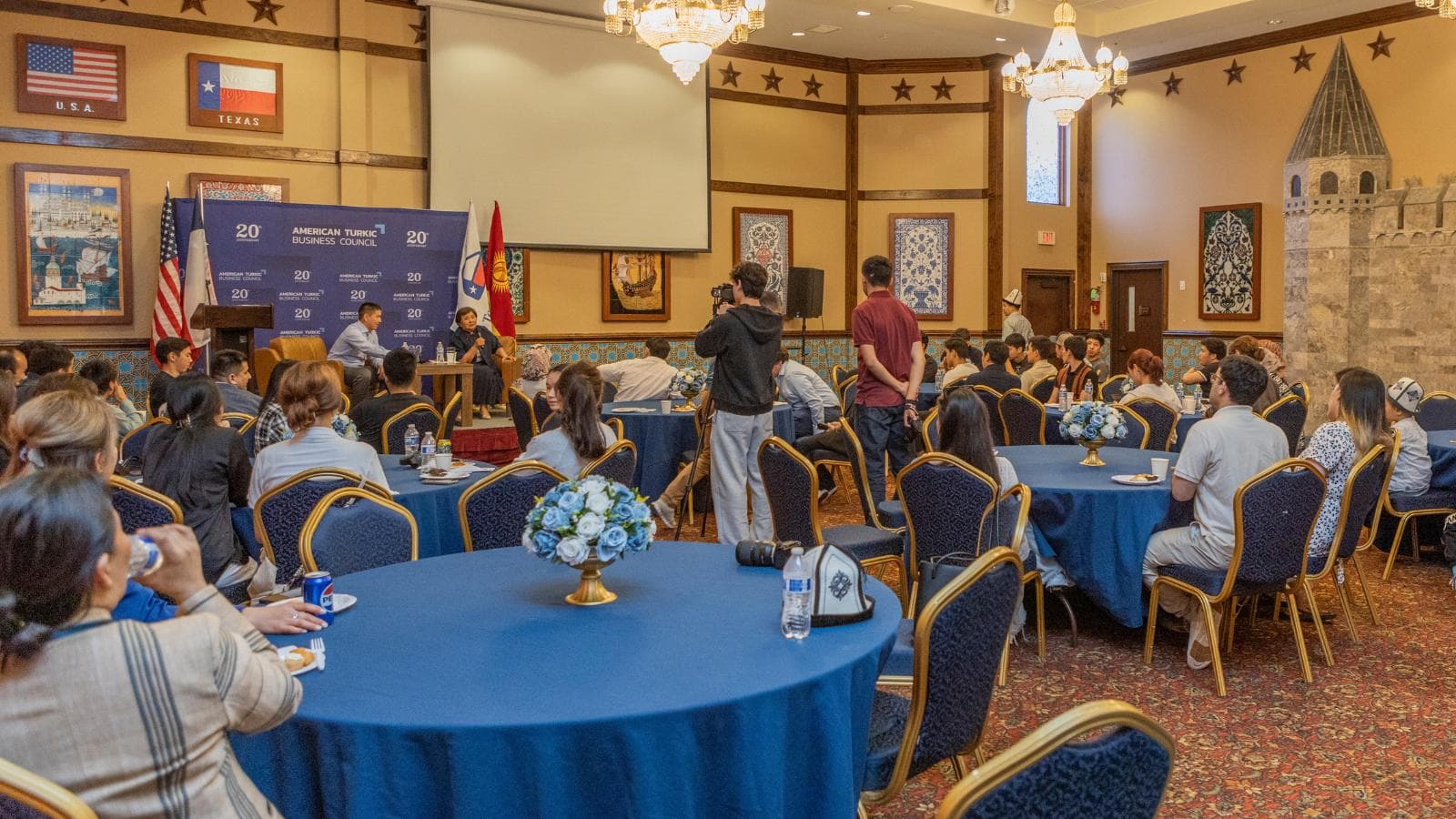 At Two Houston Gatherings, Former Kyrgyz Republic President Roza Otunbayeva Spoke About Two Different Central Asias